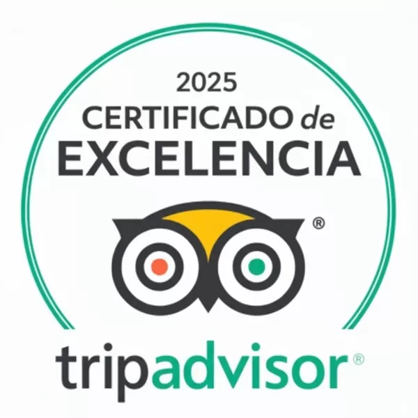 TripAdvisor Certificado de Excelencia 2025